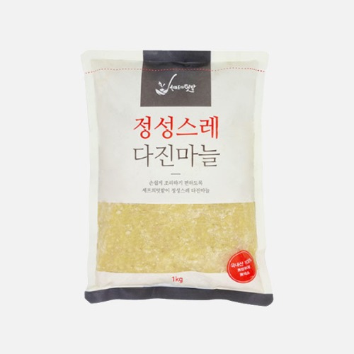 [영흥농산]국내산 정성스레 다진마늘 1kg