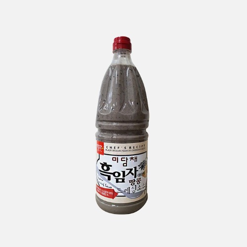 미담채 흑임자땅콩 드레싱소스 1.9kg